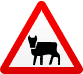 Дорожный знак - Перегон скота